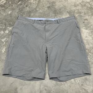 Peter Millar Crown Crafted Shorts Men 42 Gray 9" Performance Golf Nylon Stretch